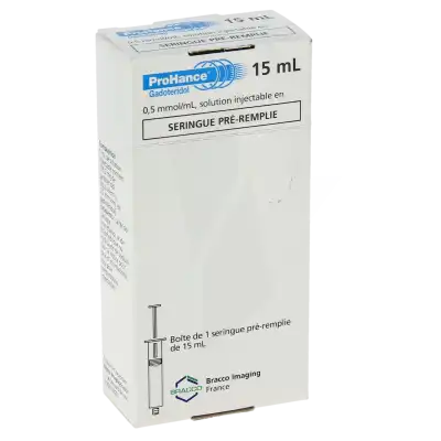 Prohance 0,5 Mmol/ml, Solution Injectable En Seringue Pré-remplie à Ris-Orangis