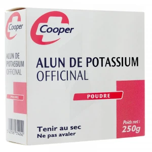 Cooper Alun Potassium Poudre B/250g