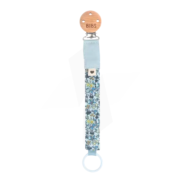 Pacifier Clip Chamomile Lawn Baby Blue