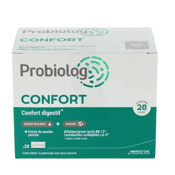 Probiolog Confort Pdr à Diluer 28sticks