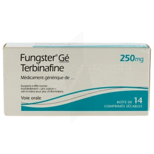 Fungster 250 Mg, Comprimé Sécable