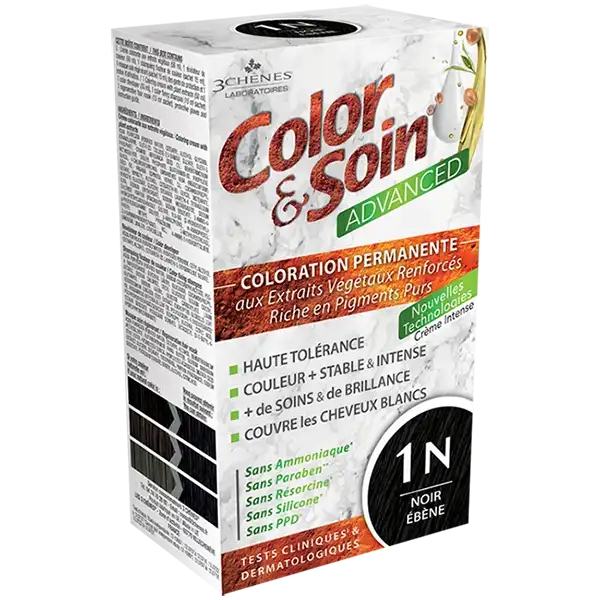 Color&soin Advanced Kit 1n Noir ébène