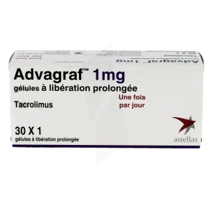 Advagraf 1 Mg, Gélule à Libération Prolongée