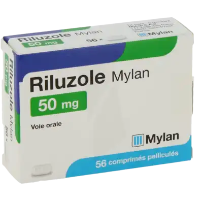 RILUZOLE VIATRIS 50 mg, comprimé pelliculé