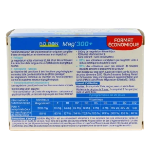 Boiron Mag'300 + Comprimés Boîte De 160
