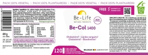 Be-life Be-col 1400 Gélules B/120
