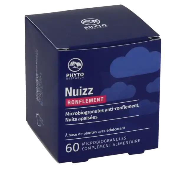 Nuizz Ronflement Granules Microbio Ronflement Obstruction Voies Respiratoires B/60