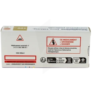 Sitagliptine Teva 100 Mg, Comprimé Pelliculé