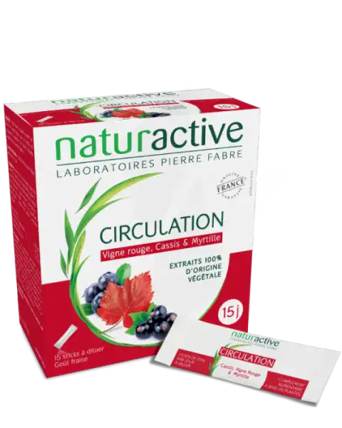 Naturactive Phytothérapie Fluides Solution Buvable Circulation 2b/15sticks/10ml