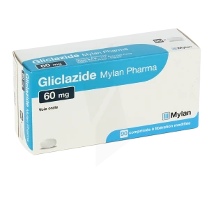 Gliclazide Mylan Pharma 60 Mg, Comprimé à Libération Modifiée