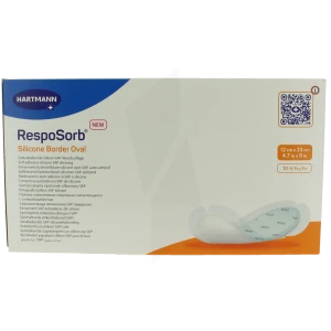 Resposorb Silicone Border Oval Pans Absorption Importante 12x23cm B/10