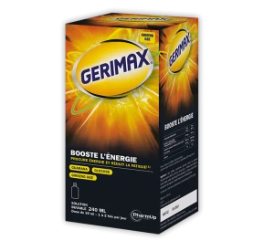 Gerimax Booste L'energie Solution Buvable Cola 250ml