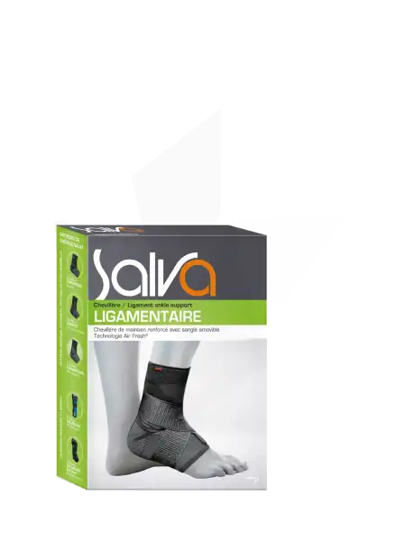 Cooper Salva Chevillère Ligamentaire Noir T3