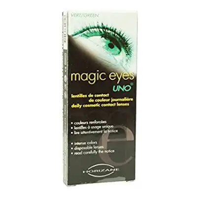 Magic Eyes Uno Lentilles Journalières Vertes à Bordeaux