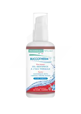 Buccotherm « Mon Premier » Gel Dentifrice à L'eau Thermale Fraise Bio Rechargeable Fl/100ml à VOGÜÉ