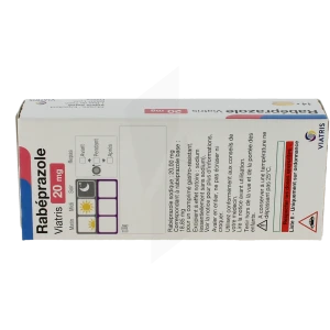 Rabeprazole Viatris 20 Mg, Comprimé Gastro-résistant