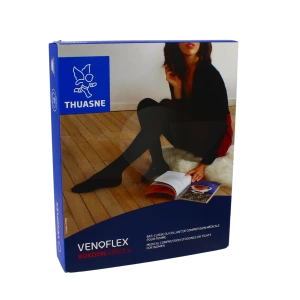Venoflex Kokoon Absolu 2 Bas Cuisse Femme Marine Taille 2l