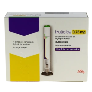 Trulicity 0,75 Mg, Solution Injectable En Stylo Prérempli