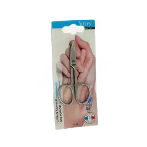 Vitry Ciseaux à Ongles Lame Courbe Inox Trempé à FRANCONVILLE