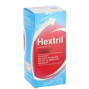 Hextril 0,1 Pour Cent, Bain De Bouche, Flacon à Paris