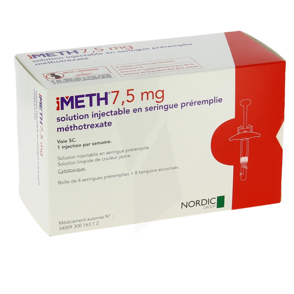 Imeth 7,5 Mg/0,3 Ml, Solution Injectable En Seringue Préremplie