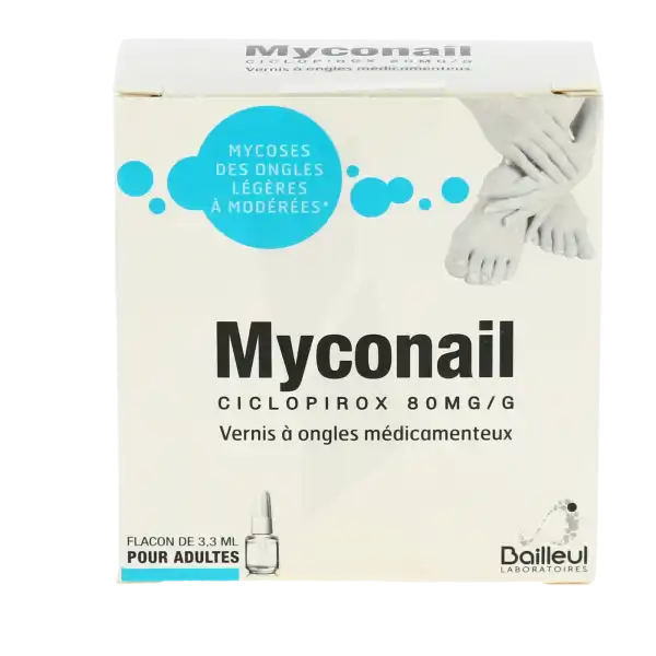Myconail 80 Mg/g, Vernis à Ongles Médicamenteux