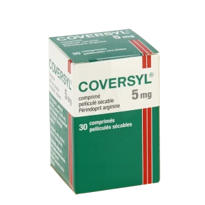 Coversyl 5 Mg, Comprimé Pelliculé Sécable