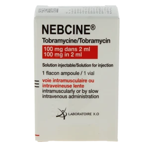 Nebcine 100 Mg, Solution Injectable