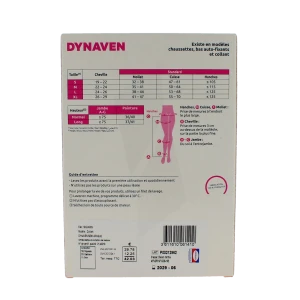 Sigvaris Dynaven Semi-opaque Collant Classe 2 Femme Noir Long M