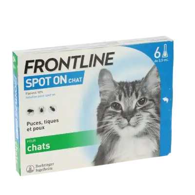 Frontline Spot On Chat, Solution Pour Spot-on à STRASBOURG