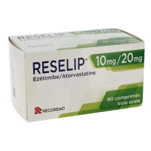 Reselip 10 Mg/20 Mg, Comprimé