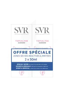 Svr Topialyse Crème Barrière Duo 50ml à Orléans
