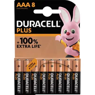 Duracell Plus Aaa 8 Lr03 à RUMILLY
