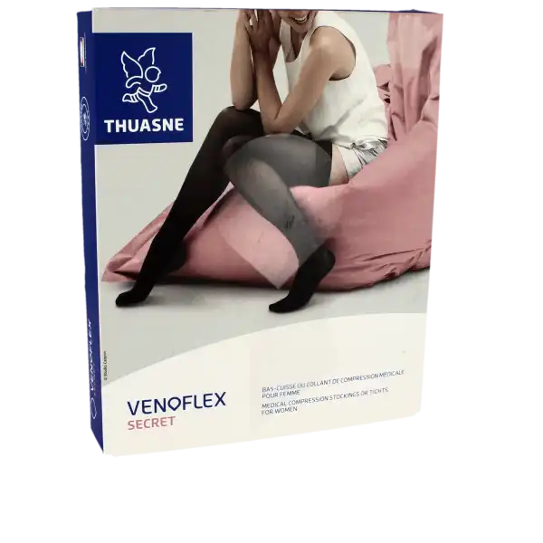 Thuasne Venoflex Secret 2 Collant Femme Beige Doré T4l