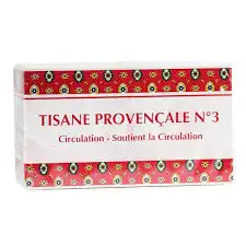 TISANE PROVENCALE N° 3 CIRCULATION, bt 20