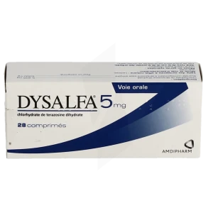 Dysalfa 5 Mg, Comprimé