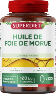 Superdiet Huile De Foie De Morue Caps B/120