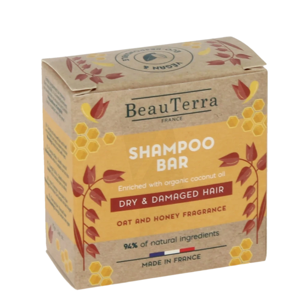 Beauterra Shampooing Solide Cheveux Secs B/75g