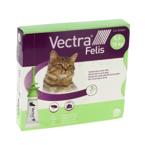 Vectra Felis 423 Mg/42,3 Mg Solution Pour Spot-on Pour Chats, Solution Pour Spot-on