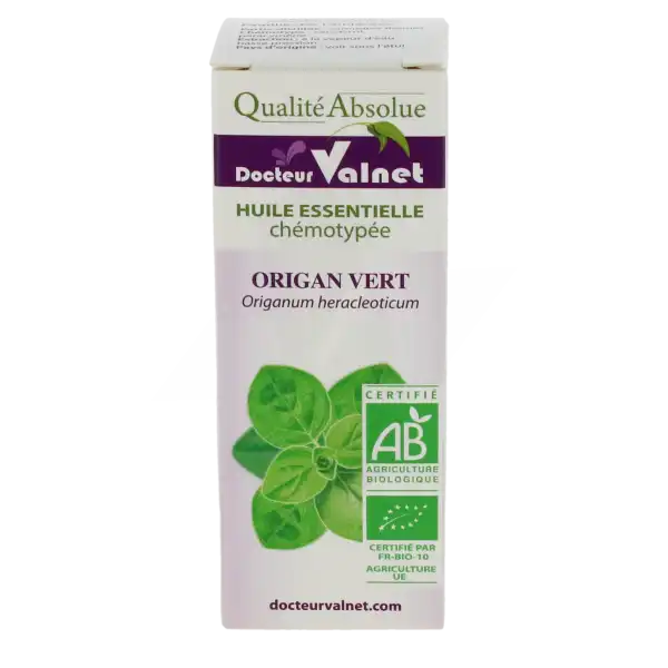 Docteur Valnet Huile Essentielle Bio, Origan Vert 5ml