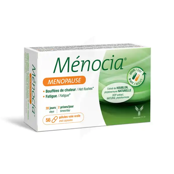Menocia 12/12 Périménopause Ménopause Gélules B/56