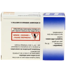 Fluconazole Zentiva 50 Mg, Gélule