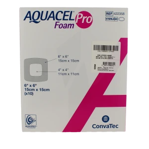 Aquacel Foam Pro 15cmx15cm B/10