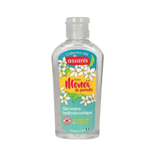Assanis Gel Hydroalcoolique Monoï Paradis Fl/80ml