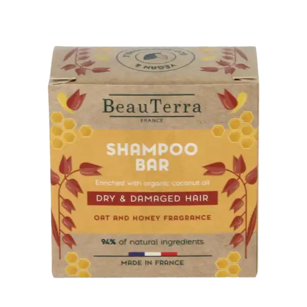 Beauterra Shampooing Solide Cheveux Secs B/75g