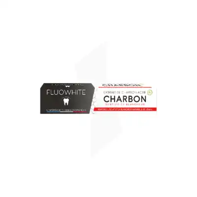 Fluowhite Dentifrice Charbon 75ml à SAINT ORENS DE GAMEVILLE