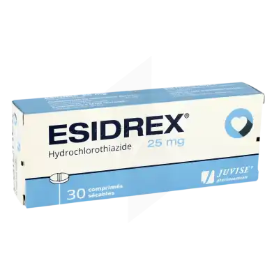 ESIDREX 25 mg, comprimé sécable
