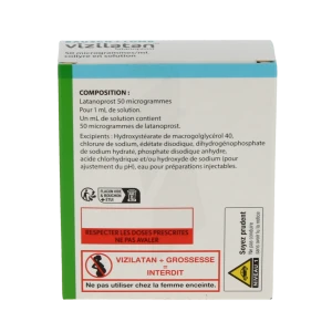 Vizilatan 50 Microgrammes/ml, Collyre En Solution