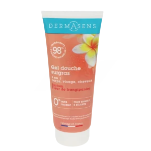 Dermasens Gel Douche Surgras 3 En 1 Fleur De Frangipanier T/200ml