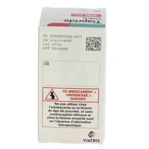 Tiapride Viatris 100 Mg, Comprimé Sécable